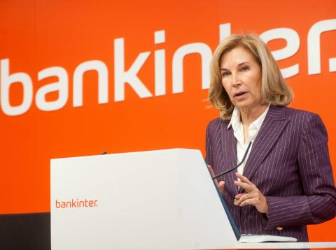 María Dolores Dancausa, CEO de Bankinter. María Dolores Dancausa, CEO de Bankinter.
