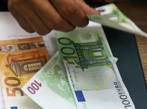Dinero: billetes de euros Dinero: billetes de euros