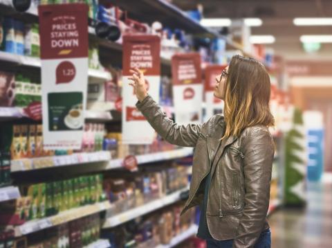 Marcas en un supermercado Marcas en un supermercado
