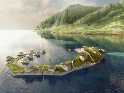 The Seasteading Institute aims to build self-sufficient floating cities. The Seasteading Institute aims to build self-sufficient floating cities.