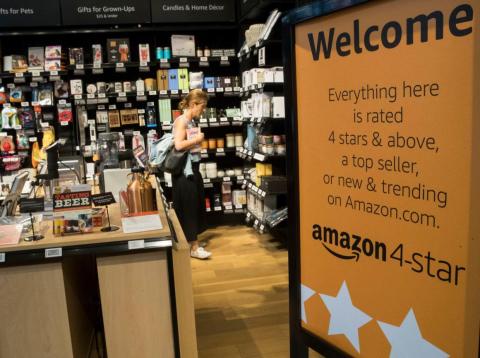 Amazon 4-star is an Amazon store concept that puts the ratings front and center. Amazon 4-star is an Amazon store concept that puts the ratings front and center.