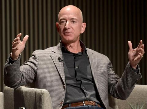 Amazon CEO Jeff Bezos. Amazon CEO Jeff Bezos.