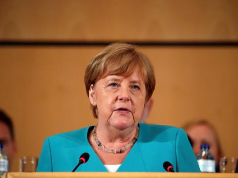 La canciller alemana, Angela Merkel. La canciller alemana, Angela Merkel.