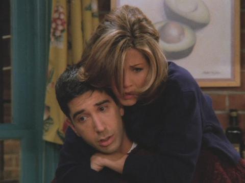 Ross y Rachel de Friends. Ross y Rachel de Friends.