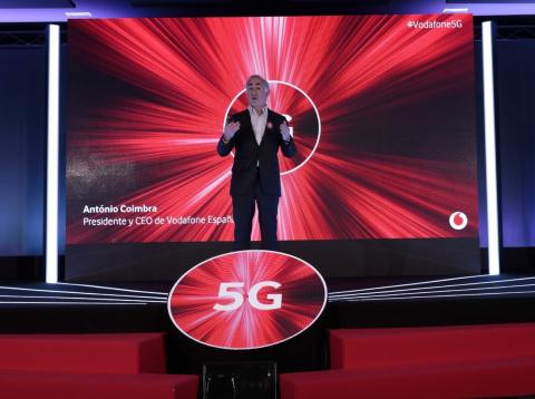Antonio Coimbra, presidente y CEO de Vodafone España. Antonio Coimbra, presidente y CEO de Vodafone España.