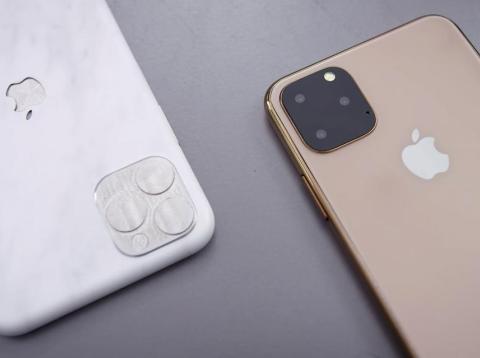 Two machine-milled iPhone 11 dummy models, courtesy of the YouTuber Dave Lee. Two machine-milled iPhone 11 dummy models, courtesy of the YouTuber Dave Lee.