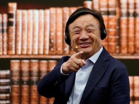 El fundador de Huawei, Ren Zhengfei. El fundador de Huawei, Ren Zhengfei.