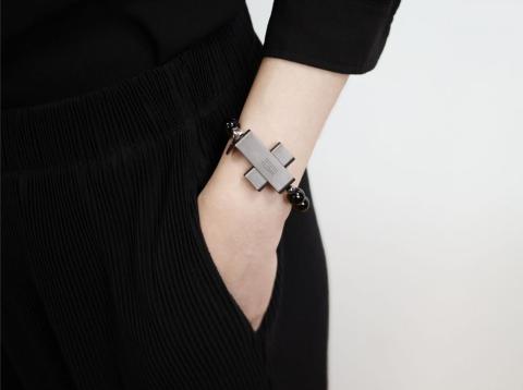Like other wearables, such as smartwatches, the eRosary is meant to be worn on your wrist. Like other wearables, such as smartwatches, the eRosary is meant to be worn on your wrist.