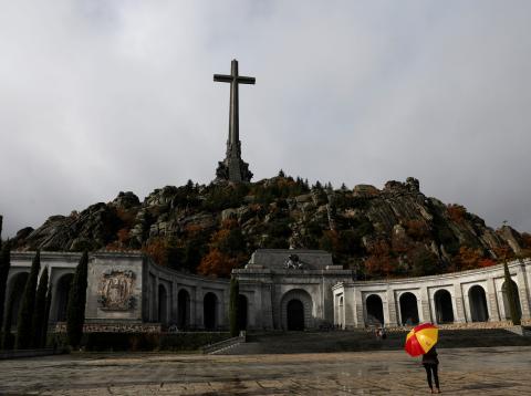 Valle de los caídos antes de la exhumación de Franco. Valle de los caídos antes de la exhumación de Franco.