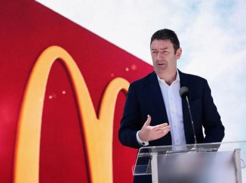 Stephen Easterbrook, hasta ahora CEO de McDonald's. Stephen Easterbrook, hasta ahora CEO de McDonald's.