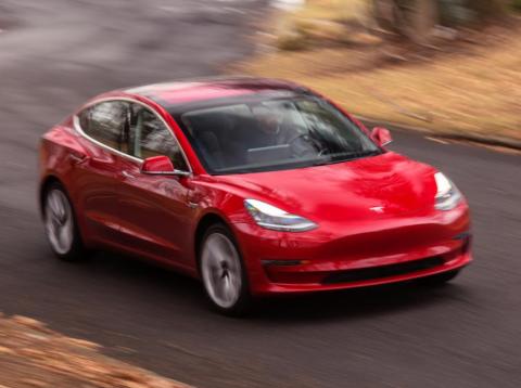 The Tesla Model 3. The Tesla Model 3.