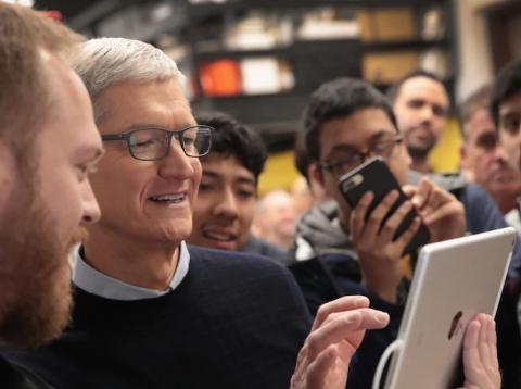 Tim Cook, CEO de Apple. Tim Cook, CEO de Apple.