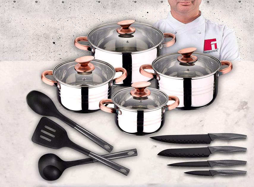 Oferta Amazon batería de cocina San