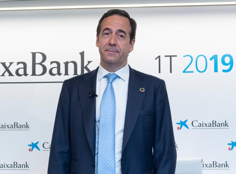 Gonzalo Gortázar, consejero delegado de CaixaBank.