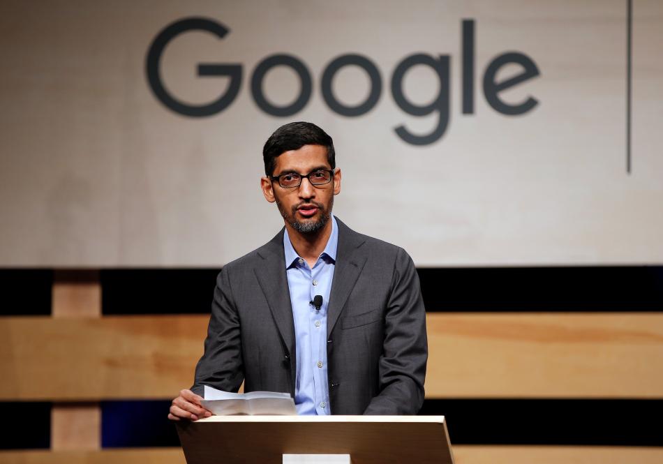 Sundar Pichai, CEO de Google.