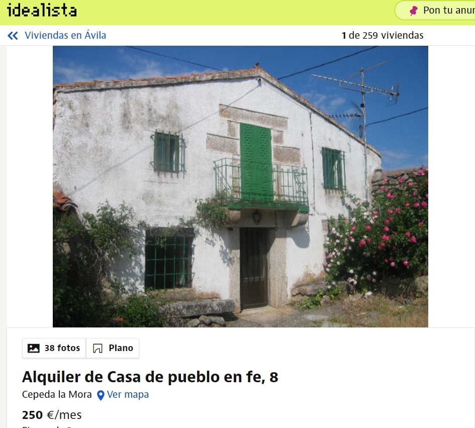 Ávila – 250 euros