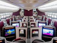 Qatar Airways Boeing 787-9 Dreamliner Business Class - Qatar Airways Flight 2021