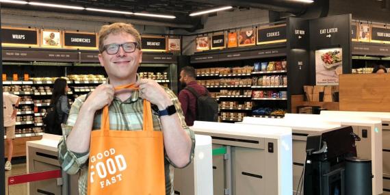 I shopped at Amazon's new cutting-edge convenience store, and now I'm convinced it's the future of retail — for better or for worse