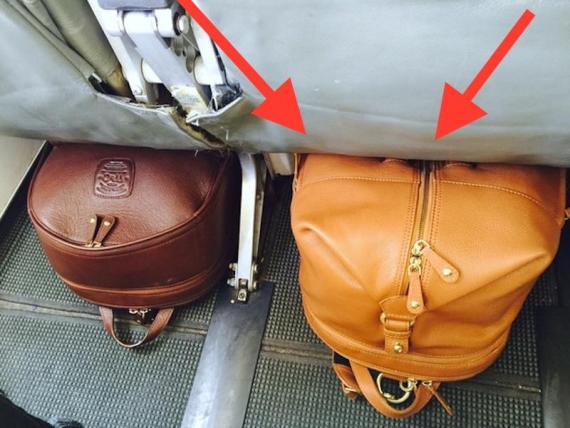 This couple invented a clever piece of luggage so you'll never have to check your bags again — here's how it works