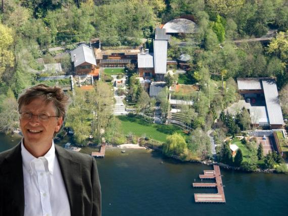 19 crazy facts about Bill Gates' $127 million mansion