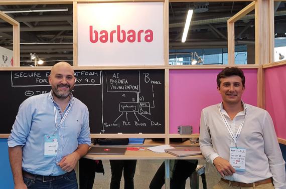 Isidro Nistal y David Purón, socios de Barbara IoT.